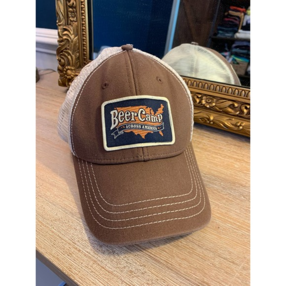 Sierra Nevada Beer Camp snapback cap hat‎ brown OS